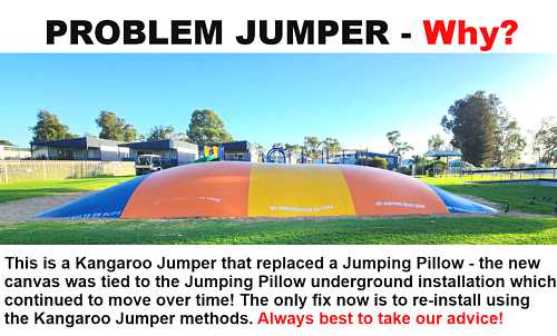 jumping pillow problems